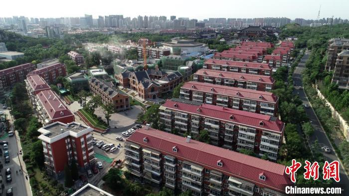 河北唐山市培仁里小區改造后。河北省住房和城鄉建設廳供圖